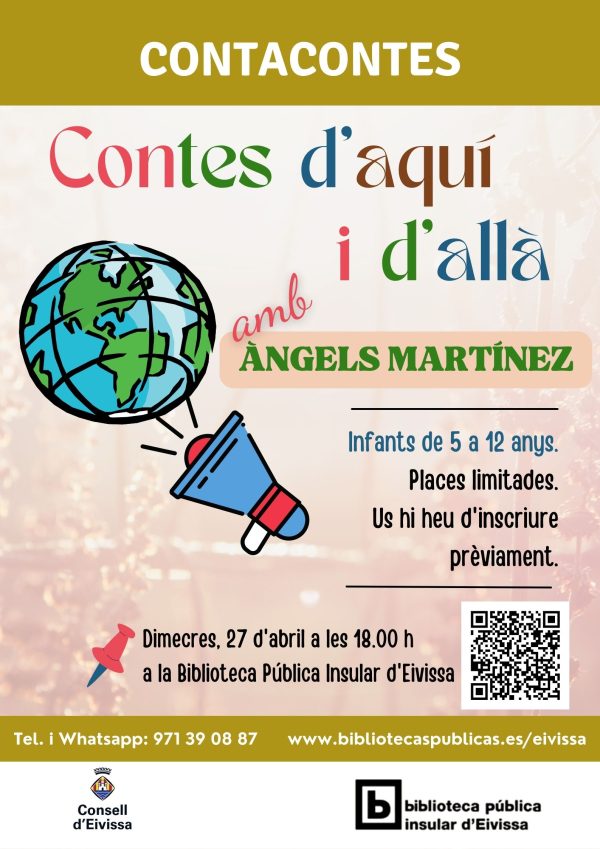 Cuentacuentos: 'Contes d'aqui i d'allà' con Àngels Martínez